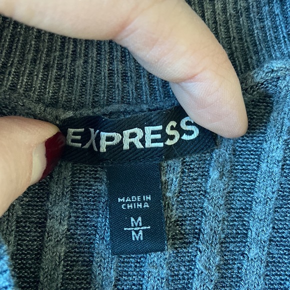 Express High Neck Long Sweater Tank-top - Picture 3 of 5